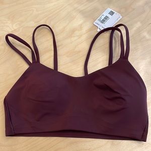 Lululemon like a cloud bra rare cassis color size 6